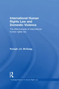 International Human Rights Law and Domestic Violence_cover