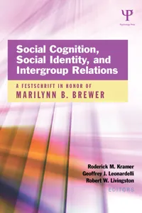 Social Cognition, Social Identity, and Intergroup Relations_cover