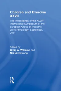 Children and Exercise XXVII_cover