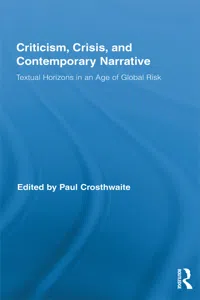 Criticism, Crisis, and Contemporary Narrative_cover