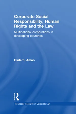 Corporate Social Responsibility, Human Rights and the Law