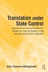 Translation Under State Control_cover