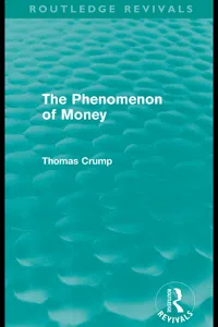 The Phenomenon of Money_cover