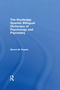 The Routledge Spanish Bilingual Dictionary of Psychology and Psychiatry_cover