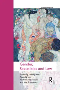 Gender, Sexualities and Law_cover