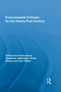 Environmental Criticism for the Twenty-First Century_cover