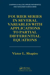 Fourier Series in Several Variables with Applications to Partial Differential Equations_cover