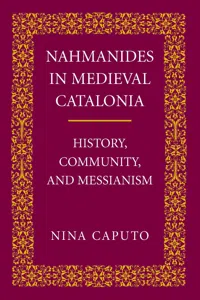 Nahmanides in Medieval Catalonia_cover