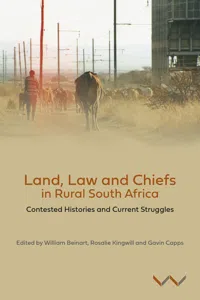 Land, Law and Chiefs in Rural South Africa_cover