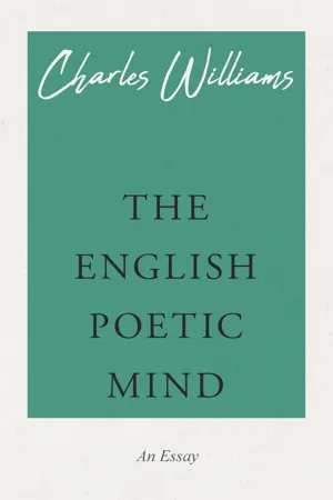 The English Poetic Mind