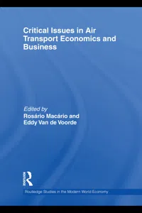 Critical Issues in Air Transport Economics and Business_cover