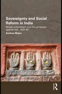 Sovereignty and Social Reform in India_cover