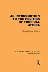 An Introduction to the Politics of Tropical Africa_cover