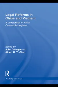 Legal Reforms in China and Vietnam_cover