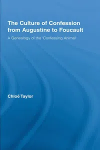 The Culture of Confession from Augustine to Foucault_cover