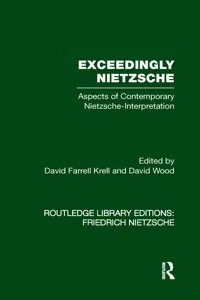 Exceedingly Nietzsche_cover