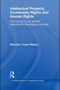 Intellectual Property, Community Rights and Human Rights_cover