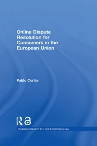 Online Dispute Resolution for Consumers in the European Union_cover