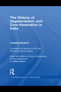 The History of Vegetarianism and Cow-Veneration in India_cover