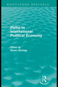 Paths to International Political Economy_cover