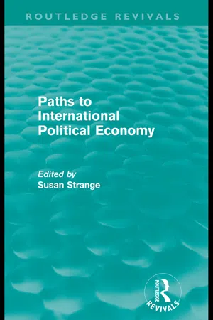 Paths to International Political Economy (Routledge Revivals)