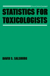 Statistics for Toxicologists_cover