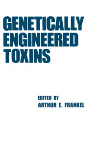 Genetically Engineered Toxins_cover
