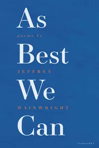As Best We Can_cover