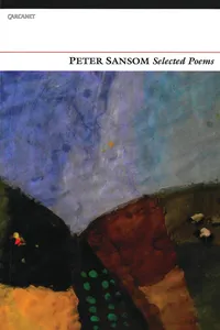 Selected Poems: Peter Sansom_cover