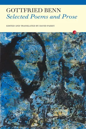 Selected Poems and Prose