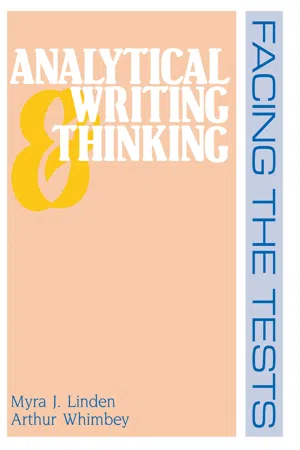 Analytical Writing and Thinking