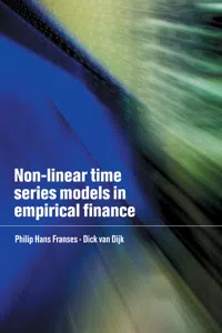 Non-Linear Time Series Models in Empirical Finance_cover