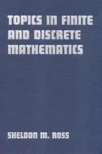 Topics in Finite and Discrete Mathematics_cover