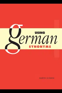 Using German Synonyms_cover