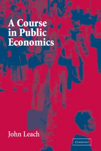 A Course in Public Economics_cover