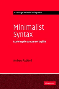 Minimalist Syntax_cover