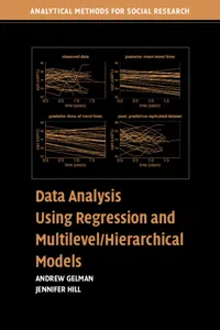 Data Analysis Using Regression and Multilevel/Hierarchical Models_cover