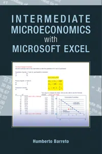 Intermediate Microeconomics with Microsoft Excel_cover