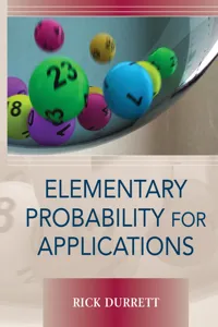 Elementary Probability for Applications_cover