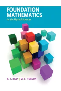 Foundation Mathematics for the Physical Sciences_cover