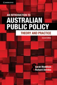 An Introduction to Australian Public Policy_cover