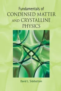 Fundamentals of Condensed Matter and Crystalline Physics_cover