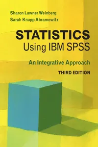 Statistics Using IBM SPSS_cover