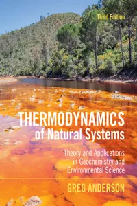 Thermodynamics of Natural Systems_cover