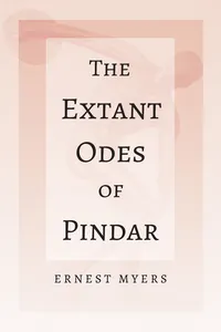 The Extant Odes of Pindar_cover
