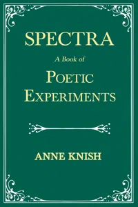 Spectra - A Book of Poetic Experiments_cover