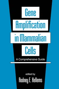 Gene Amplification in Mammalian Cells_cover