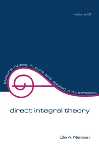 Direct Integral Theory_cover