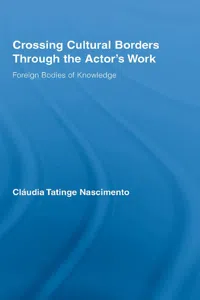 Crossing Cultural Borders Through the Actor's Work_cover