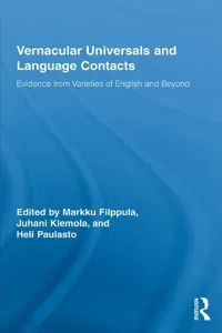 Vernacular Universals and Language Contacts_cover